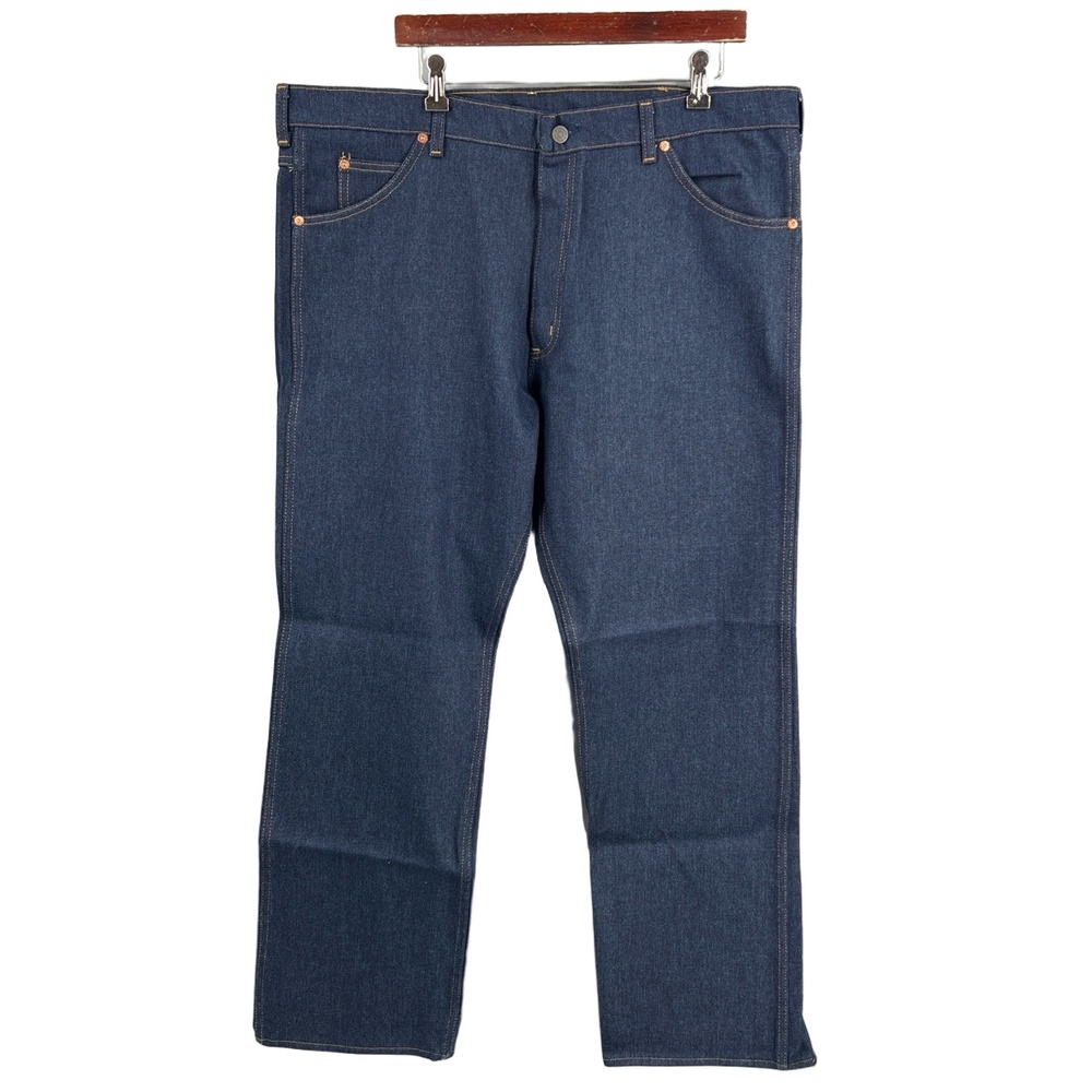 Vintage Roebucks Mens Jeans Dark Wash 5-Pocket Style 42X32